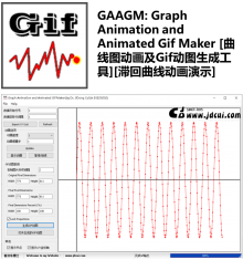 GAAGM: Graph Animation and Animated Gif Maker [曲线图动画及Gif动图生成工具][滞回曲线动画演示]
