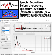 Spectr_Evolution: Seismic response spectrum evolution [地震波反应谱演化][反应谱随积分时间长短的变化]