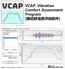 [振动控制][软件] VCAP: Vibration Comfort Assessment Program [振动舒适度评估软件]