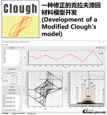 一种修正的克拉夫滞回材料模型开发 (Development of a Modified Clough's model)