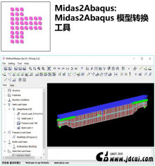 Midas2Abaqus: Midas2Abaqus 模型转换工具